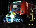 VU Zug PKW Koeln Bocklemuend Rath Mengenischer Weg P19